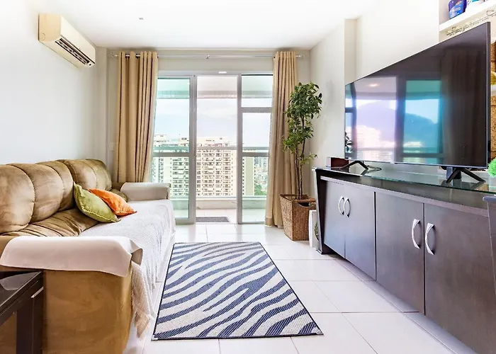 Confortavel Apto 2Qtos C/ Varanda E Vista Mar Rio de Janeiro