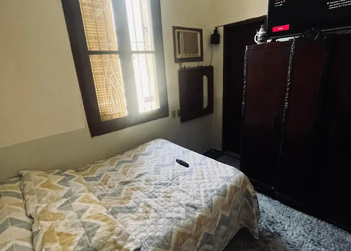 Suíte com Ar em Pousada em Santa Teresa Rio de Janeiro