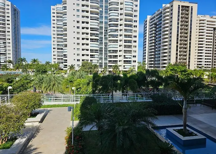 Apartamento um quarto Ilha Pura, Rio Centro, próx Parque Olímpico Rio de Janeiro