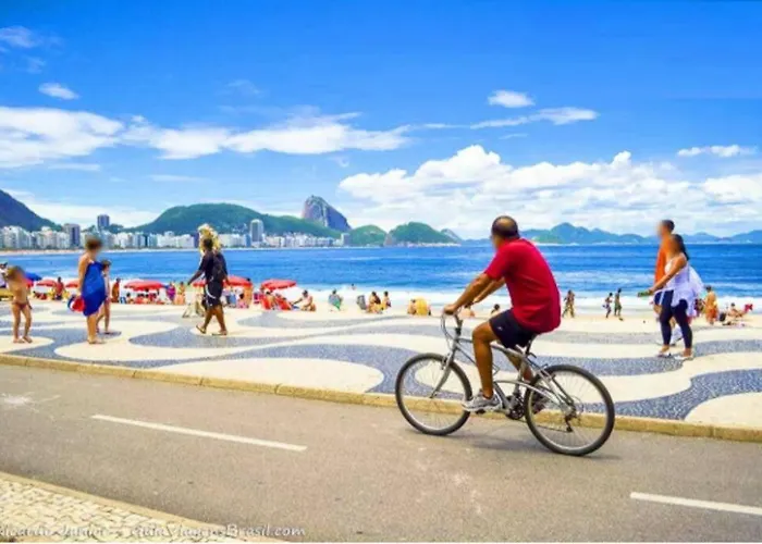 Copacabana Flat Com Varanda E Garagem Rio de Janeiro