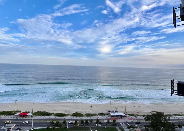Vista Para O Mar Na Barra - Conforto E Charme - Alfa Plaza Rio de Janeiro