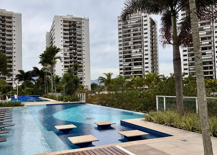 Ilha Pura-Flat completo próximo ao Rio Centro e Arenas-Barra da Tijuca Apartamento Rio de Janeiro