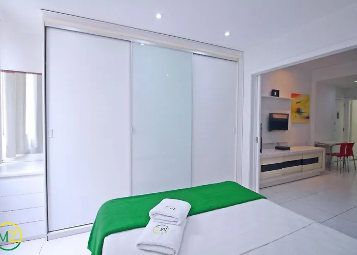 Studio Com Vista Lateral Para O Mar Em Copacabana Rio de Janeiro