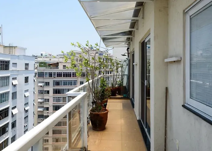 Varanda Vista Mar Copacabana Rio de Janeiro